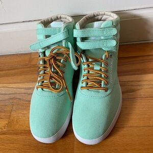 Reebok Mint Canvas High-Top Sneakers